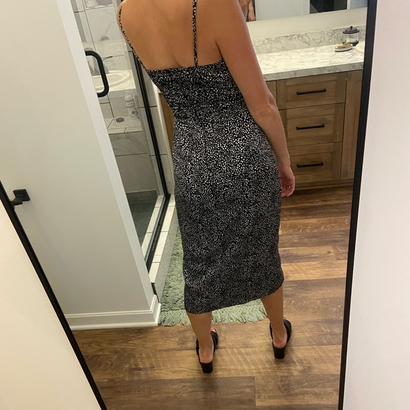 Abercrombie & Fitch xs satin midi dress - Picture 2 of 10